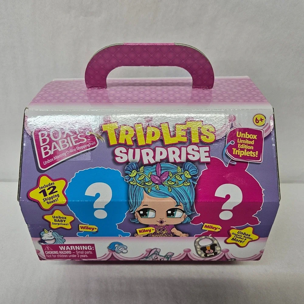 Boxy‎ Babies Triplets Surprise Limited Edition Mystery Unboxing Set Jay@Play